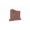 Gravsten PG013<br />Storlek: 75x70 cm<br />Granit: Svart granit