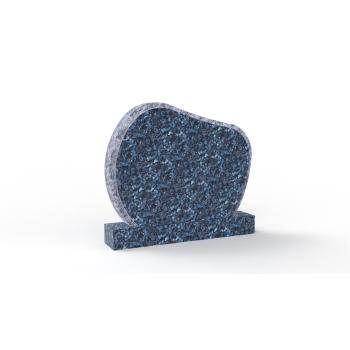 Gravsten PG048<br />Storlek: 80x60 cm<br />Granit: Kuru grå