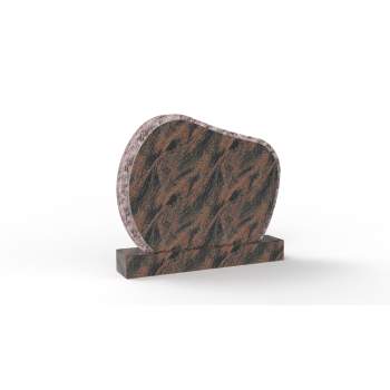 Gravsten PG048<br />Storlek: 80x60 cm<br />Granit: Kuru grå