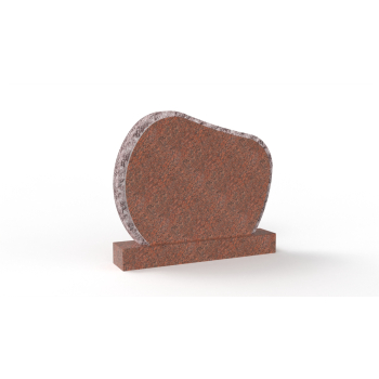 Gravsten PG048<br />Storlek: 80x60 cm<br />Granit: Kuru grå