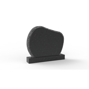 Gravsten PG048<br />Storlek: 80x60 cm<br />Granit: Kuru grå