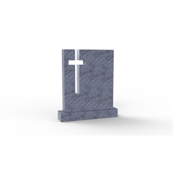 Gravsten PG051<br />Storlek: 60x70 cm<br />Granit: Vulcan