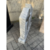 Gravsten S003<br />Storlek: 65x75 cm<br />Granit: Viscont vit