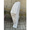 Gravsten S006<br />Storlek: 50x70 cm<br />Granit: Viscont vit