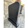 Gravsten S008<br />Storlek: 50x70 cm<br />Granit: Svart granit