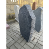 Gravsten S018<br />Storlek: 50x80 cm<br />Granit: Blå labrador