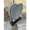 Gravsten S020<br />Storlek: 60x65 cm<br />Granit: Svart granit