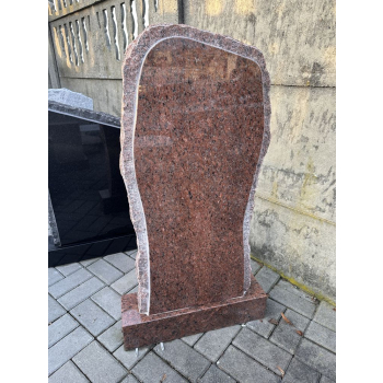 Gravsten S009Storlek: 45x90 cmGranit: Röd vånga